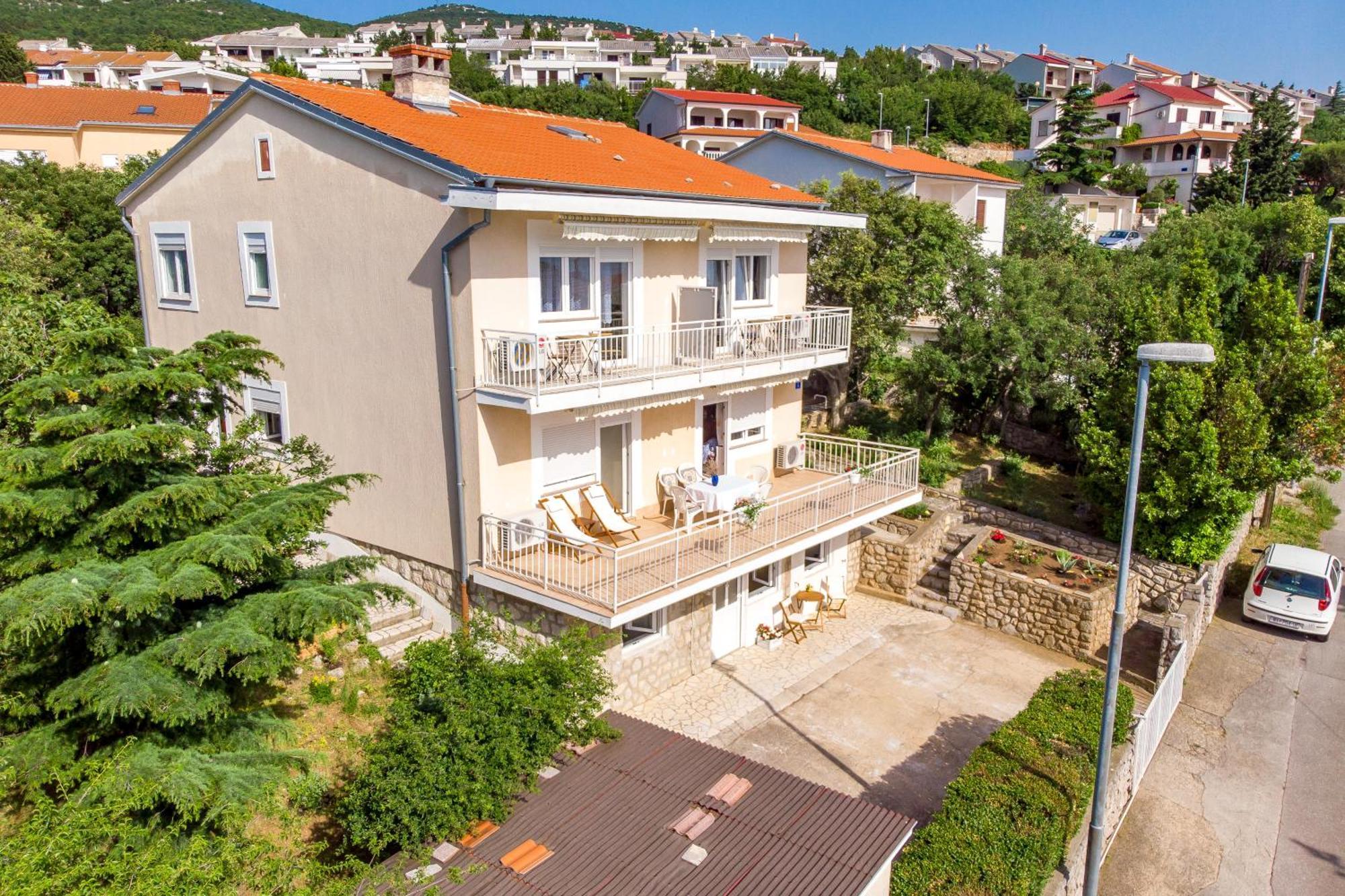 Vila Tatjana Klenovica Buitenkant foto